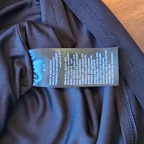 White House Black Market Chiffon Sleeve Boatneck Top Blouse - Picture 9 of 15